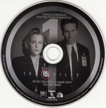 4CD/Doos Mark Snow: The X Files: Volume Three (Original Soundtrack From The Fox Television Series) LTD