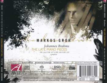 SACD Markus Groh: Johannes Brahms - The Late Piano Pieces - OP. 116 // OP. 117 // OP. 118 // OP. 119 complete