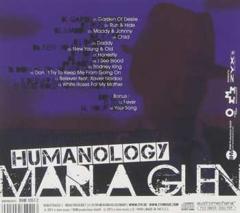 CD Marla Glen: Humanology