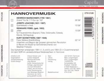 CD Joseph Joachim: Hannovermusik