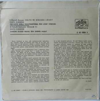 SP Marta Kubišová: Dejte Mi Kousek Louky / Říkám Ti