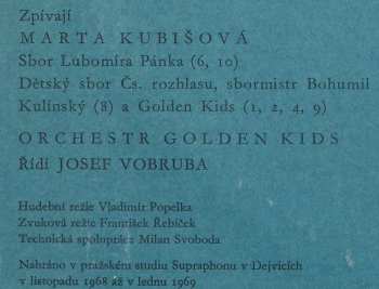 LP Marta Kubišová: Songy A Balady