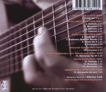 CD Mårten Falk: Russian Romantics Reborn (The Forgotten Guitar Treasures From Eastern Europe)