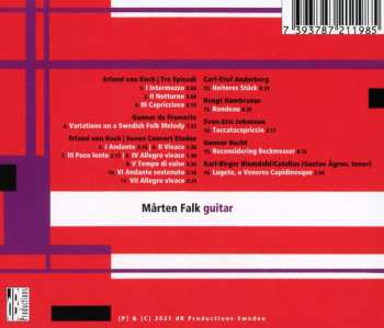 CD Mårten Falk: Toccatacapriccio
