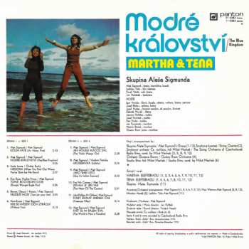 LP Martha A Tena Elefteriadu: Modré Království (The Blue Kingdom)