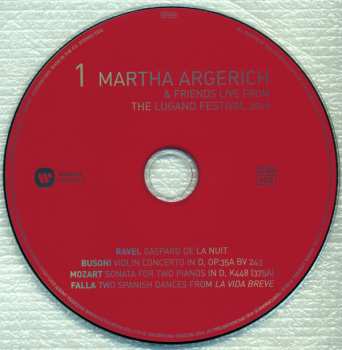 3CD/Doos Martha Argerich And Friends: Live From Lugano 2016