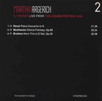 3CD/Doos Martha Argerich And Friends: Live From Lugano 2016