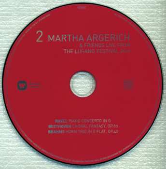 3CD/Doos Martha Argerich And Friends: Live From Lugano 2016