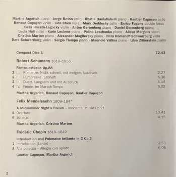 3CD Martha Argerich And Friends: Live From The Lugano Festival 2009