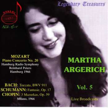 Album Johann Sebastian Bach: Martha Argerich Vol. 5 / Live Broadcasts 1966