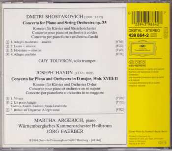 CD Dmitri Shostakovich: Piano Concerto No. 1 / Piano Concerto No. 11