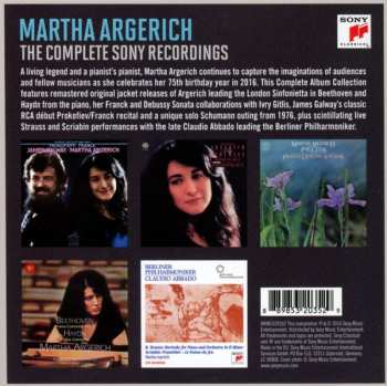 5CD/Doos Martha Argerich: The Complete Sony Recordings