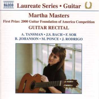Album Martha Masters: Guitar Recital