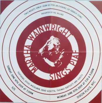 CD Martha Wainwright: Sans Fusils, Ni Souliers, À Paris: Martha Wainwright's Piaf Record
