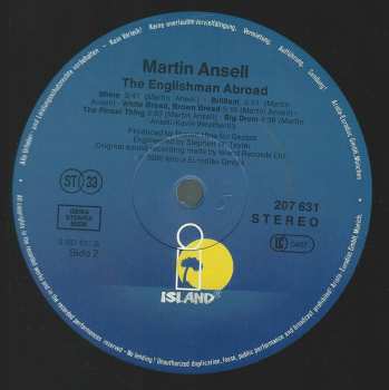 LP Martin Ansell: The Englishman Abroad