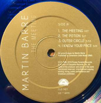 LP Martin Barre: The Meeting LTD | CLR