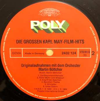 LP Martin Böttcher: Die Grossen Karl May Film-Hits
