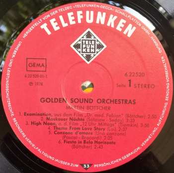 LP Martin Böttcher: Golden Sound Orchestras