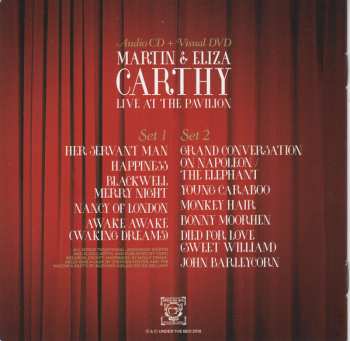CD/DVD Eliza Carthy: Live At The Pavilion