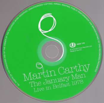 CD Martin Carthy: The January Man Live In Belfast 1978