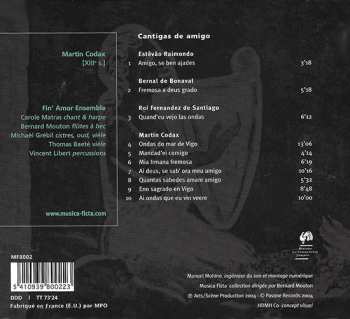 CD Martin Codax: Cantigas De Amigo