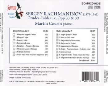 CD Sergei Vasilyevich Rachmaninoff: Études-Tableaux Opp. 33 & 39