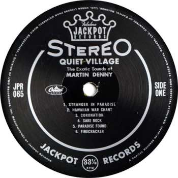 LP Martin Denny: Quiet Village - The Exotic Sounds Of Martin Denny CLR | LTD