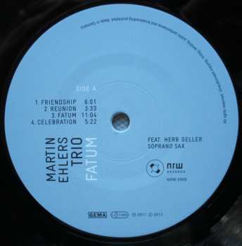 LP Martin Ehlers Trio: Fatum