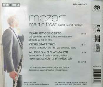 SACD Wolfgang Amadeus Mozart: Mozart 