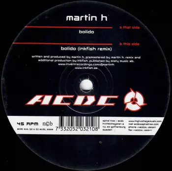 Martin H: Bolido
