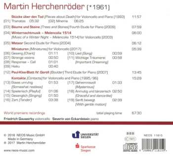 CD Severin von Eckardstein: Winternachtmusik - Music For Violoncello And Piano