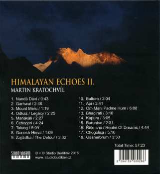 CD Martin Kratochvíl: Himalayan Echoes II. – Soundtrack K TV Seriálu České Himálajské Dobrodružství II.