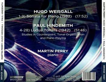 CD Paul Hindemith: Piano Sonata / Ludus Tonalis