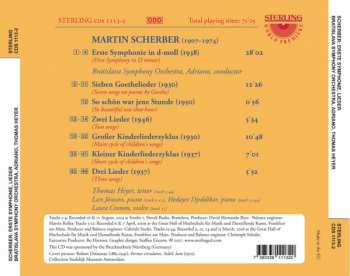 CD Bratislava Symphony Orchestra: Erste Symphonies; Goethelieder - Kinderlieder - 6 Lieder