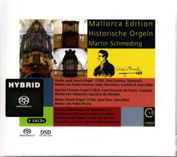 6SACD Martin Schmeding: Mallorca Edition Historische Orgeln