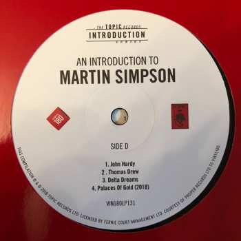 2LP Martin Simpson: An Introduction To Martin Simpson