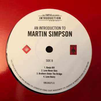2LP Martin Simpson: An Introduction To Martin Simpson