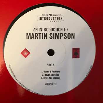2LP Martin Simpson: An Introduction To Martin Simpson