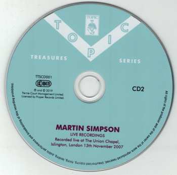 2CD Martin Simpson: Prodigal Son DLX