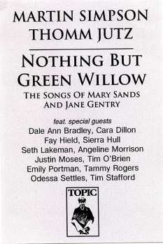 CD Martin Simpson: Nothing But Green Willow (The Songs Of Mary Sands And Jane Gentry)