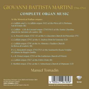 9CD/Doos Manuel Tomadin: Complete Organ Music