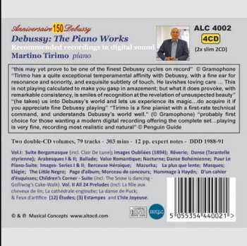 4CD Claude Debussy: The Piano Works