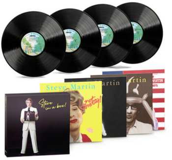 4LP/Doos Steve Martin: Steve in a box - Steve Martin: The Warner Years (1977-1981)