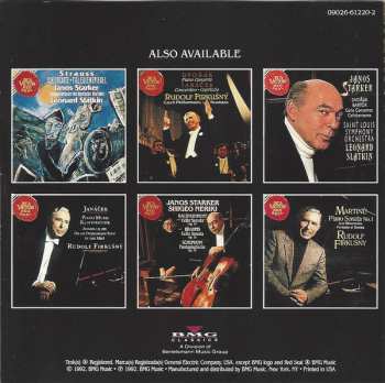 CD Bohuslav Martinů: Cello Sonatas