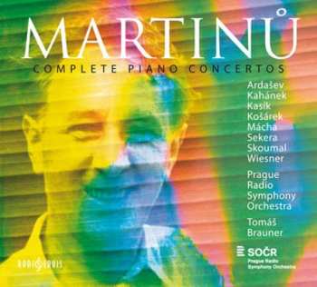 3CD Tomáš Brauner: Martinů: Kompletní klavírní koncerty