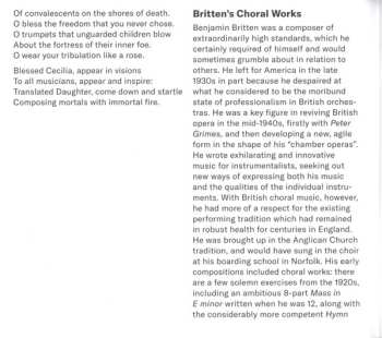 CD Martinů Voices: Britten
