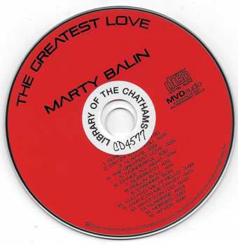 CD Marty Balin: The Greatest Love