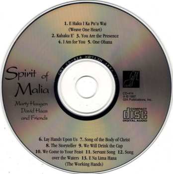 CD Rob Glover: Spirit Of Malia