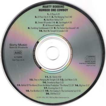 CD Marty Robbins: No. 1 Cowboy