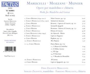 CD Enrico Marucelli: Opere Per Mandolino E Chitarra